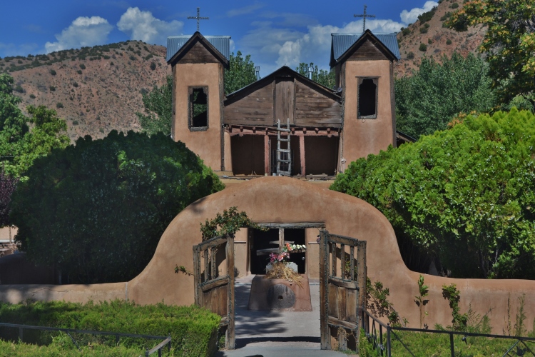 Chimayo church